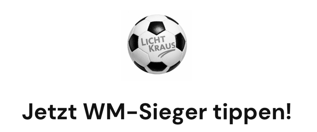Licht Kraus - Eine Licht-Kraus-Lampe im Wert von 399 €