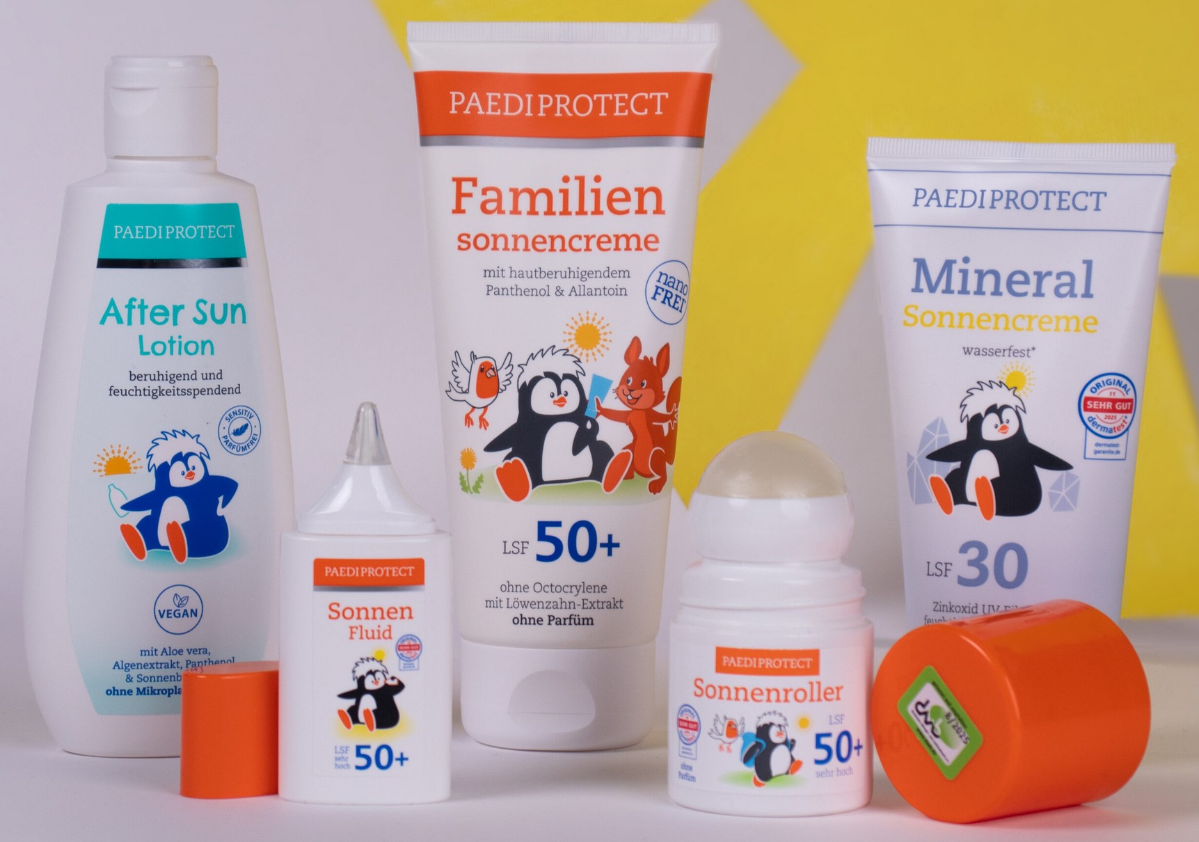 mainkind - 3 x Produktpakete "Sonnenschutz von PAEDIPROTECT" (Sonnenschutzprodukte für Kinder und Familien)