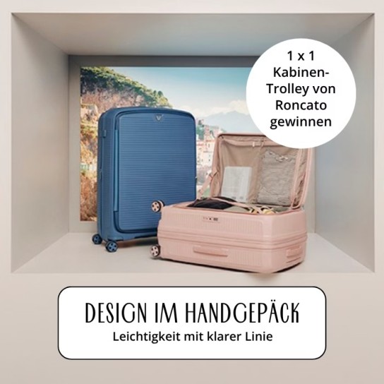 Marie Claire - 1 mal 1 Kabinentrolley von Valigeria Roncato