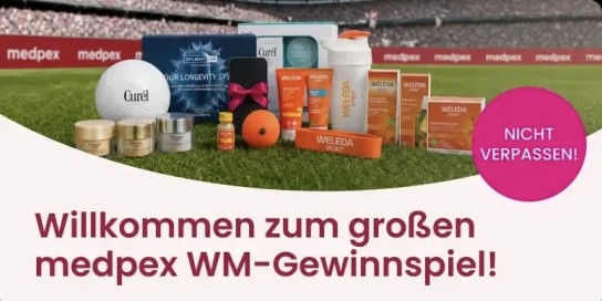 medpex - Ein Smartphone oder 44 prall gefüllte Marken-Boxen