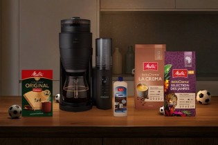 Melitta - Gewinnspiel-Paket für lange Fußballnächte mit Kaffeemaschine, Kaffee und weiterem Zubehör