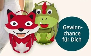 Milupa - 555 x 1 Kinderrucksack "Fuchs" oder "Drache" von Affenzahn (Produktkauf + WhatsApp nötig)