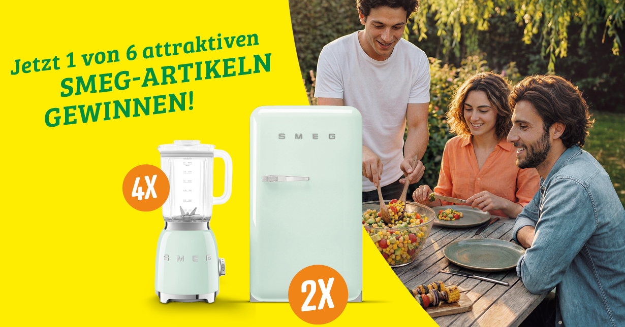 myTime - 4x SMEG Standmixer, 2x SMEG Kühlschrank