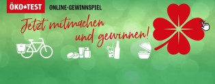 Ökotest - Diverse Gewinne vom Fahrrad zu Produktsets, Kontaktgrill bis Malsets