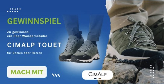 OUTSIDE stories - Ein Paar Wanderschuhe Cimalp TOUET für Damen oder Herren
