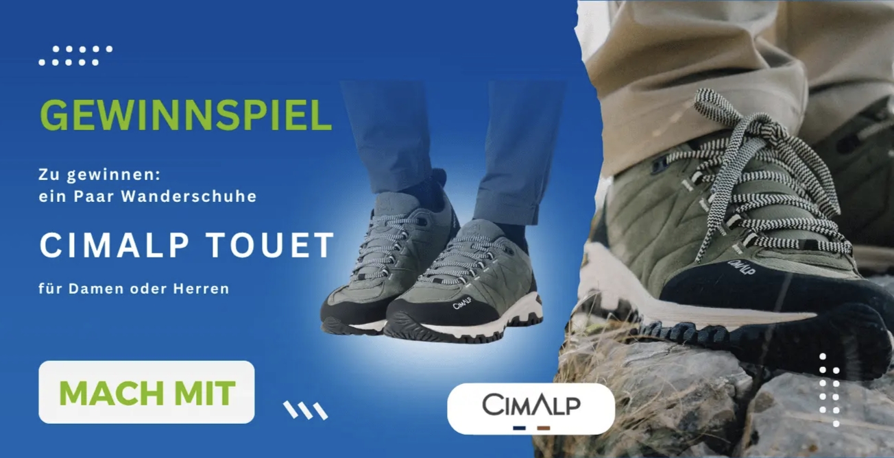 OUTSIDE stories - Ein Paar Wanderschuhe Cimalp TOUET für Damen oder Herren