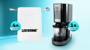 Penny - 1x Ninja Eismaschine 4 x LISTERINE® Handtüchern inkl. Produktpaket