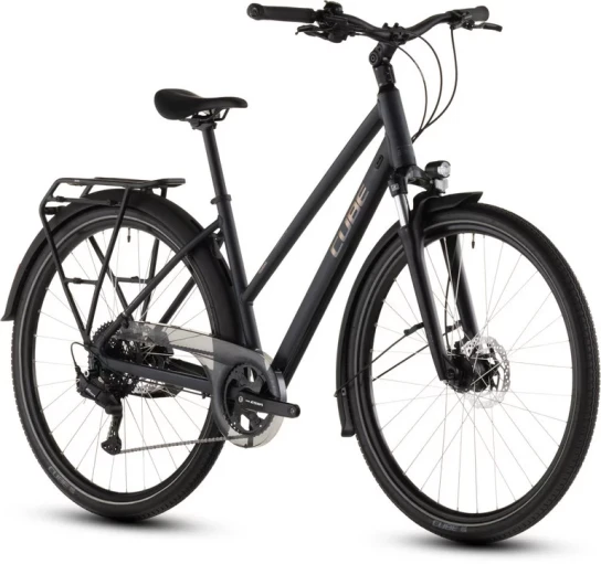 Polizei Dein Partner - ein Fahrrad Cube Touring ONE (Modell 2027) - Rahmengröße, Rahmenform und Farbe nach Wahl