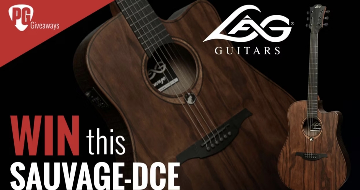 Premier Guitar Magazine - Eine Lâg Sauvage-DCE Gitarre