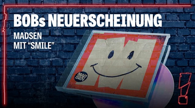 Radio BOB - BOBs NEUERSCHEINUNG: CD-Album "SMILE" von der Deutschen Rockband Madsen (Account erforderlich)