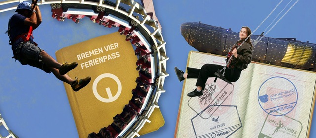 Radio Bremen - 9x Sommerferien-Pässe für 4 Personen für das Heide Park Resort, den Kletterwald Wipfelstürmer, das Klimahaus Bremerhaven, die High Swing in Bremerhaven