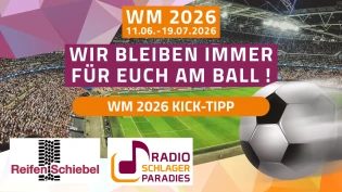 Radio Schlagerparadies - 4 Allwetterreifen von Reifen Schiebel in Rottenburg am Neckar, Tickets für ein Schlagerevent