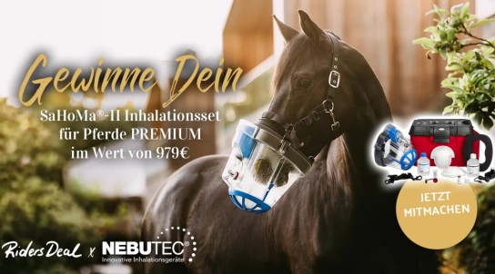 RidersDeal - SaHoMa®-II Inhalationsset für Pferde PREMIUM im Wert von 979 €
