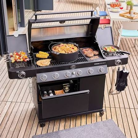 Rösle - 1. Platz Gasgrill ALLFLAME Hereo 6 2. Platz Holzkohle Kugelgrill AIR F60 3. Platz Elekrogrill BBQ Portable VIDERO E2-P 4. - 11. Platz BBQ Premium-Set