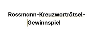 Rossmann - 2 Ü für 2 Personen inkl. Frühstück und Spa-Nutzung auf Schloss Fleesensee; 5 x 1 sommerliches Überraschungspaket