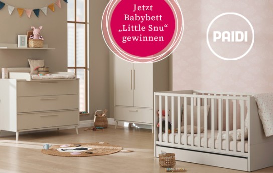 SIMS - 1x Baby- und Bodenbett Little Snu in Wunschfarbe (Cashmere-Beige oder Kreideweiß) 1x Set: Umbauseiten und Design-Gitterseiten für den Umbau zum Bodenbett