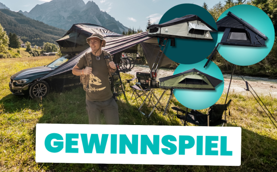 Soulriver - 3 Dachzelte nach freier Wahl