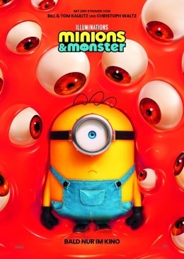 Spielfilm.de - 3 Fanpakete bestehend aus einem Shirt zum Film "Minion & Monsters" und 2 Kinotickets