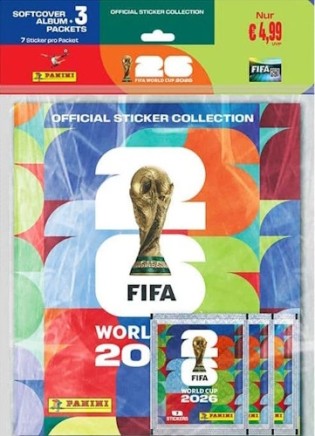 Splashgames - 1. bis 10. Preis: je 1x Panini FIFA World Cup 2026™ Stickerkollektion - Starter Pack