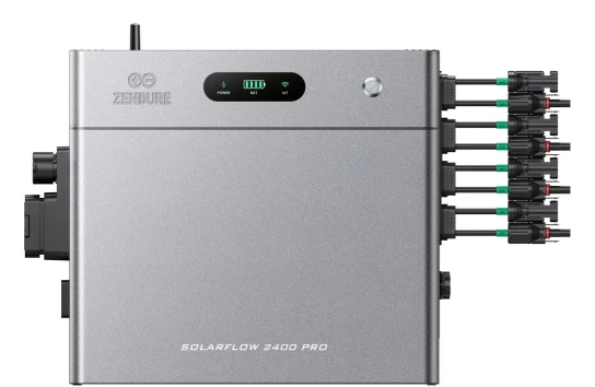 Sports Illustrated - SolarFlow 2400 Pro von Zendure SMARTER SOLARSPEICHER FÜR BALKON-PV
