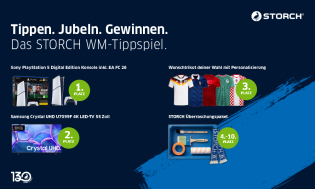 STORCH Malerwerkzeuge - Sony PlayStation 5 Digital Edition Konsole inkl. EA FC 26, Fernseher Samsung Crystal UHD, Wunschtrikot deiner Wahl, STORCH Überraschungspaket