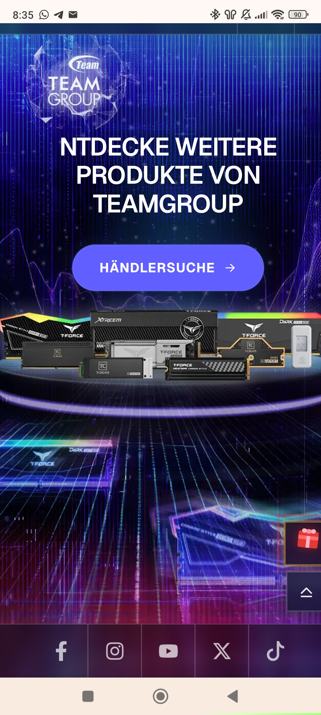 Teamgroup - Nintendo Switch 2 inklusive Pokémon Pokopia und TEAMGROUP APEX MicroSD und 3 weitere Preise