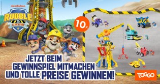 TOGGO Eltern - 1 von 10 Fanpakete von Rubble & Crew - Baufahrzeuge