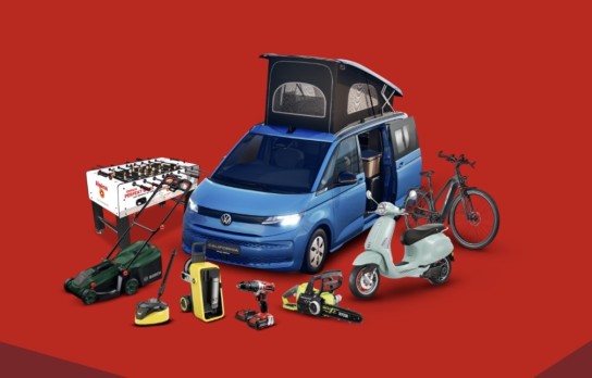 toom - Auto, Gartengeräte, Reisegutscheine, Beleuchtung, E-Bike, Werkzeug usw