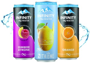 urbanite - 3x Probierpaket von INFINITY WATER feat. CRO