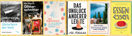 Verlag Galiani Berlin - 6x Bücher zur Auswahl (aus dem Sommer-Programm)