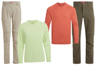 Wandermagazin - „Deutschlands Schönster Wanderweg“ - Publikumswahl 2026 (kurze Umfrage mit Gewinnspiel): Outdoorkleidung NosiLife Pro Zip-Off Hose & NosiLife SOLARSHIELD+ Langarmshirt von Craghoppers