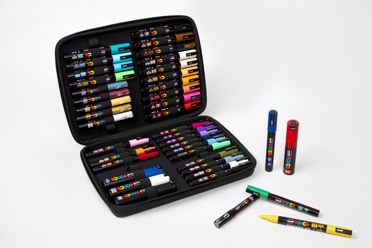 Artists&Illustrators - 10x ein gemischtes POSCA-Farbmarker-Set mit 40 Teilen