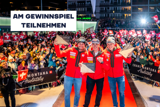 Association FIS Ski Alpin Championnats du monde - 1. Preis: 🎫 2 VIP-Tickets für ein Rennen in Crans-Montana 2027  2. Preis: 👕 1 Set offizielle Skibekleidung  3. Preis: 🎿 1 Paar Wettkampfski