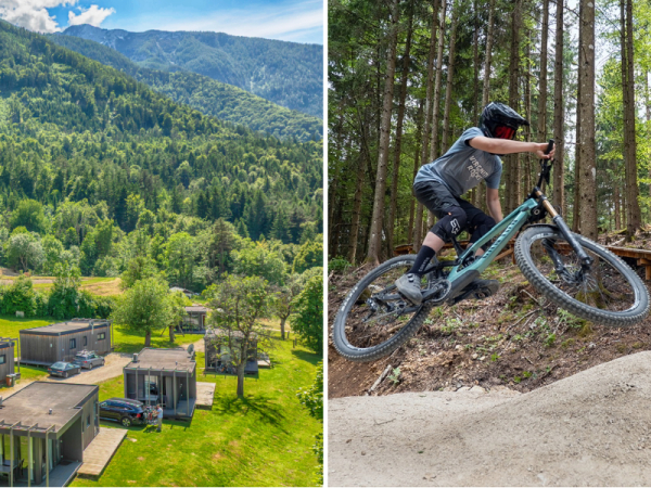 Bergstolz - 2 Nächte in einem modernen Chalet:Aufenthalt für 2 Personen im Chaletpark Petzen inklusive Biketickets Kärnten