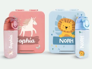 Berlin mit Kind - Lunchsets mit Trinkflasche und Brotdose von Gutmarkiert