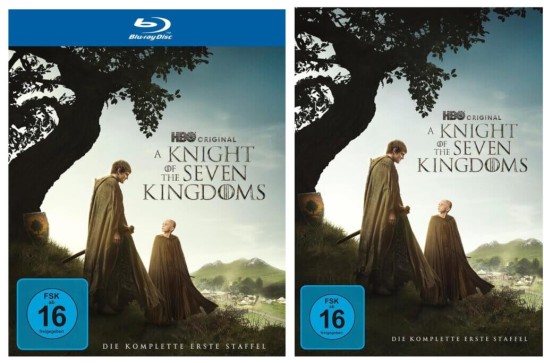 Beyond Pixels - 1 x A Knight of the Seven Kingdoms – Die komplette erste Staffel Blu-ray, 1 x A Knight of the Seven Kingdoms – Die komplette erste Staffel DVD