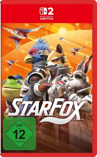 Beyond Pixels - 2 x Fanpaket zu Star Fox bestehend aus je: 1 x Star Fox (Switch 2), 1 x T-Shirt, 1 x Patch und 1 x Sticker