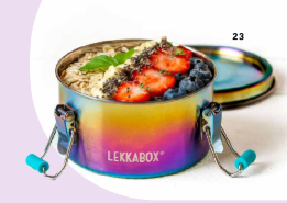 BKK Pfalz - 3x Clipsy Rainbow Edelstahldose