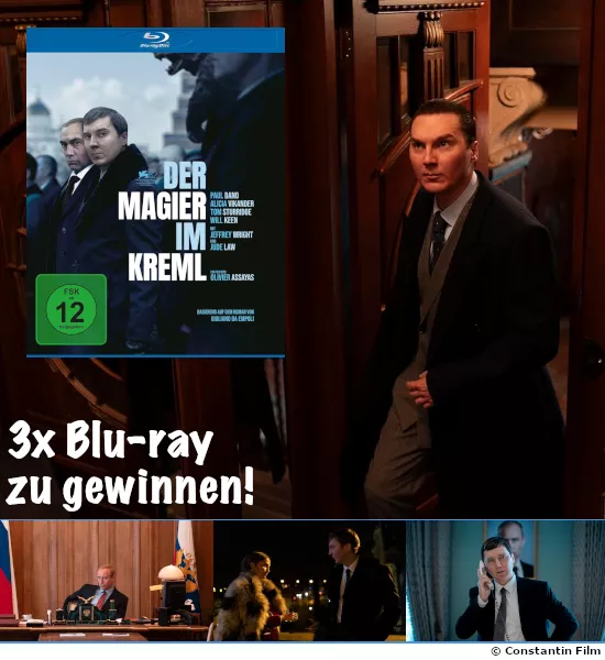bluray-disc.de - 3 x „Der Magier im Kreml“ auf Blu-ray Disc