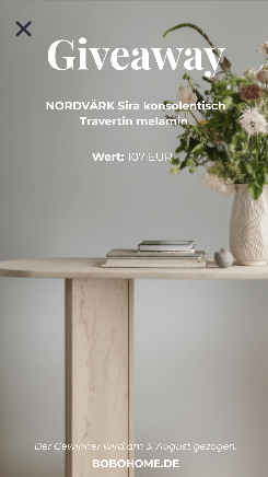 Bobohome - Ein Konsolentisch von Nordvärk