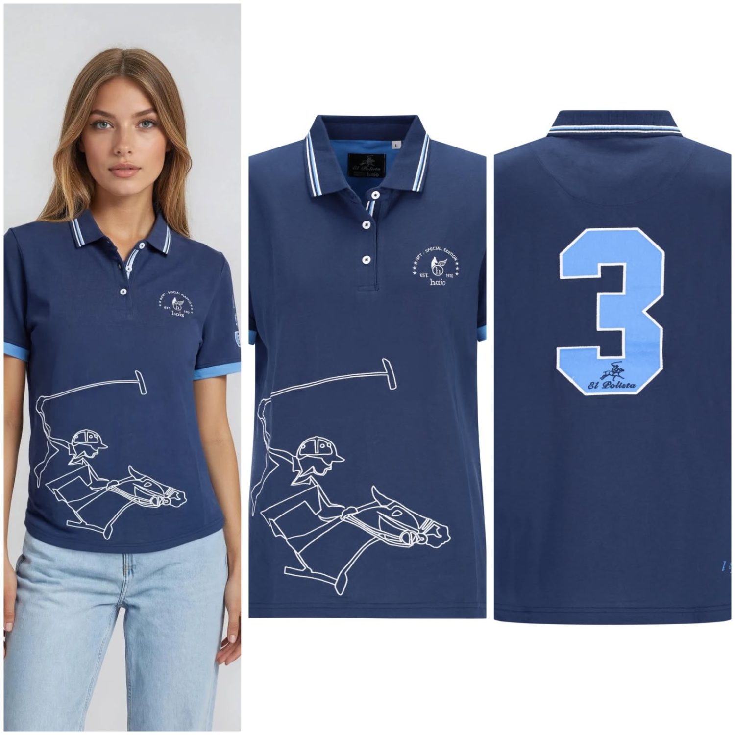 Business Traveller - ein Shirt aus der limitierten Sonderkollektion „El Polista by hajo“