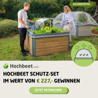 Buttazoni - Ein Hochbeet Schutz-Set im Gesamtwert von € 227,-