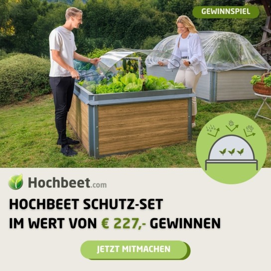 Buttazoni - Ein Hochbeet Schutz-Set im Gesamtwert von € 227,-