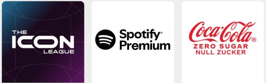 Coca-Cola - 2 Icon League Tickets für einen Spieltag der Season fünf oder sechs | Spotify Premium Abo (3 Monate) | Coca‑Cola Zero (10er-Pack) [Produktkauf]