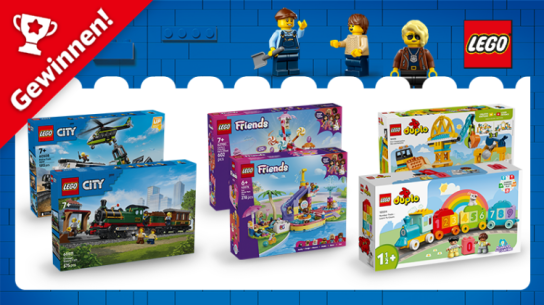 Der kleine ICE - 1 von 3 Paketen: LEGO City, LEGO Friends und LEGO DUPLO®!