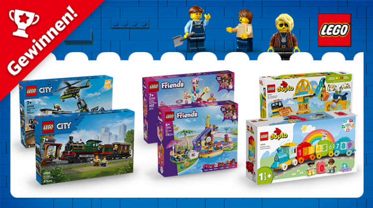 Der kleine ICE - 1 von 3 Paketen: LEGO City, LEGO Friends und LEGO DUPLO®!