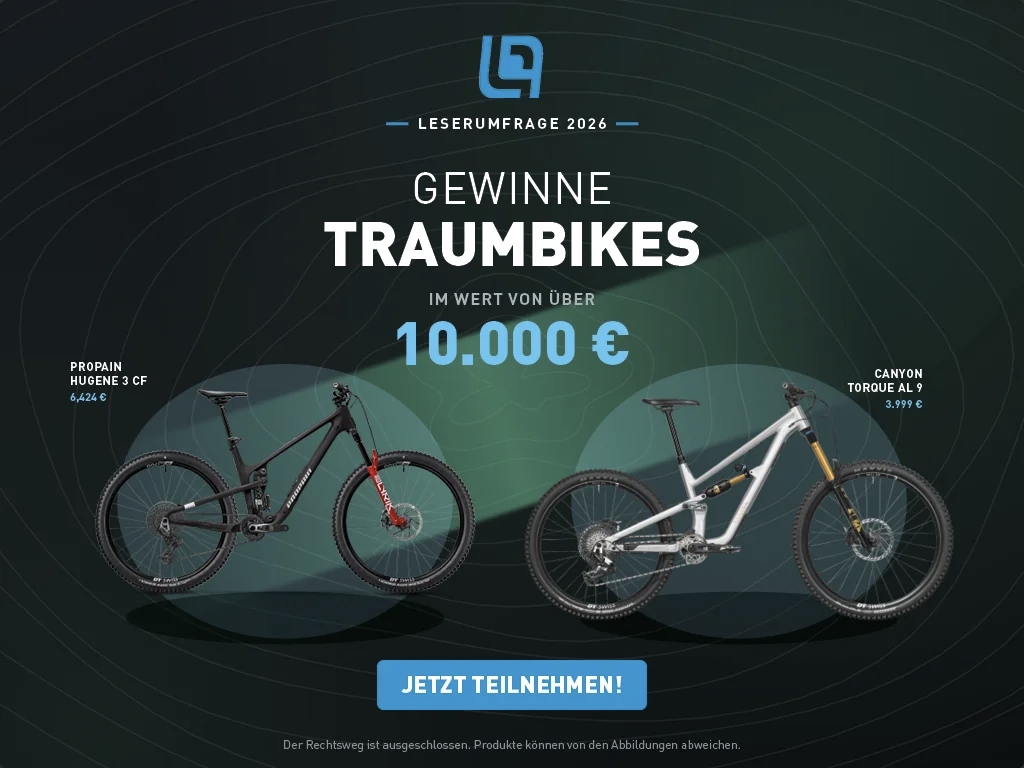 enduro-mtb - 2 Traum-Bikes im Gesamtwert von über 10.000 €