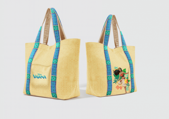 Enkelkind.de - 2 tolle Gewinnpakete, jeweils bestehend aus einer Strandtasche einem Strandtuch einem Bag Charm zum Film Vaiana