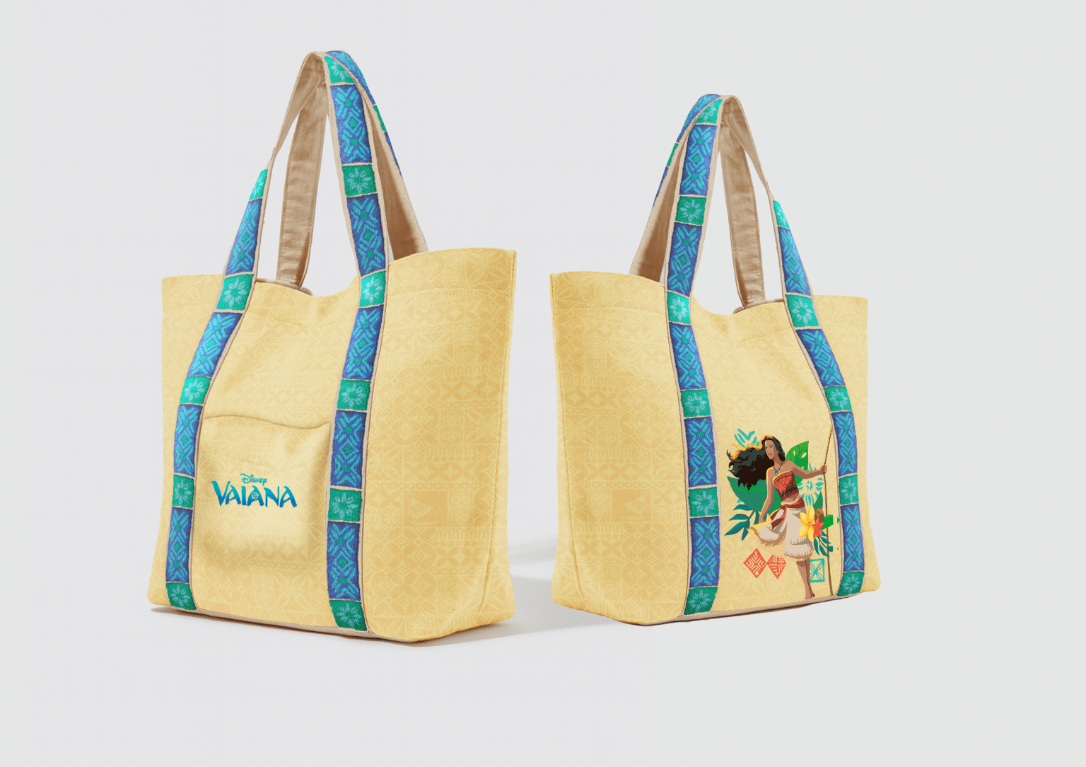 Enkelkind.de - 2 tolle Gewinnpakete, jeweils bestehend aus einer Strandtasche einem Strandtuch einem Bag Charm zum Film Vaiana