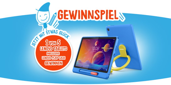 Ferrero - 1 von 5 Lenovo Tablets inklusive Lenovo Play Suite Case